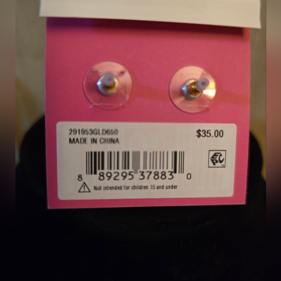 Betsey Johnson Pink Gummy Bear Drop Earrings! - Picture 9 of 14